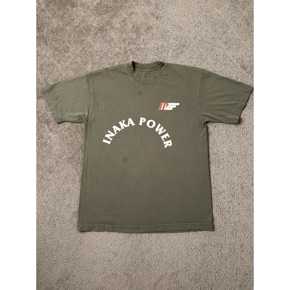 Vintage Mens Tshirt 90s Inaka Power Bold Tee, Streetwear Size M